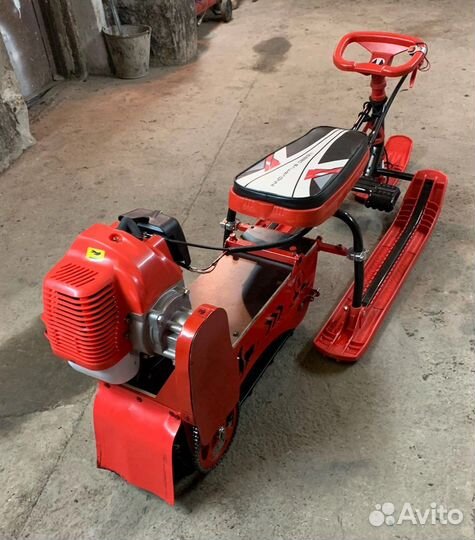 Снегокат с мотором