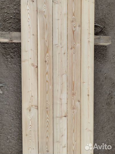 Доска палубная из лиственницы 28х140х4000мм ав