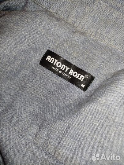 Рубашка хлопок лен Турция 46 (М)