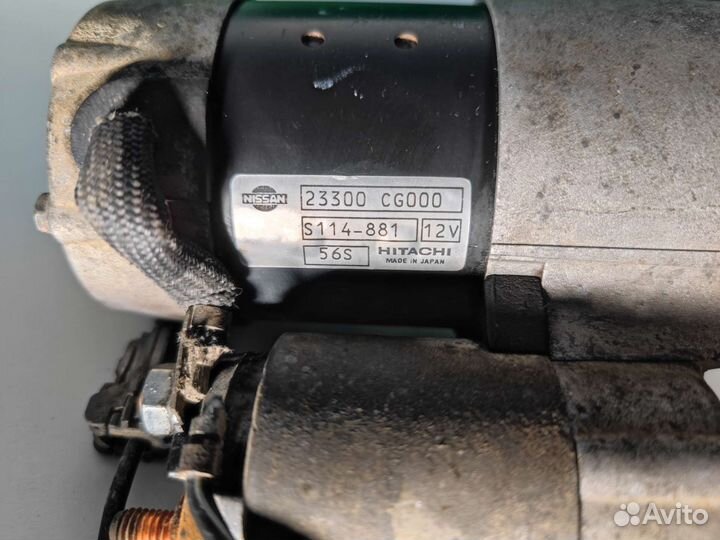 Стартер infiniti fx35