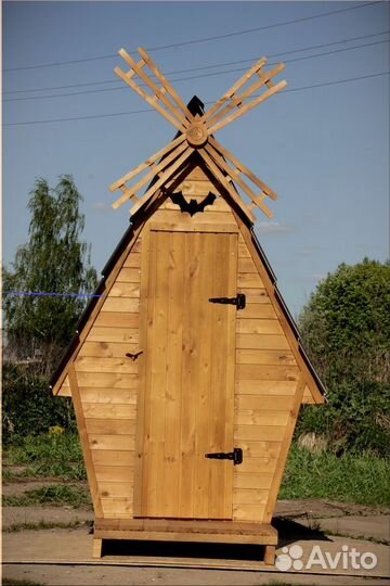 Дачный туалет с установкой SOX559