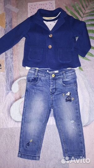 Комплект вещей для мальчика 6-9 мес