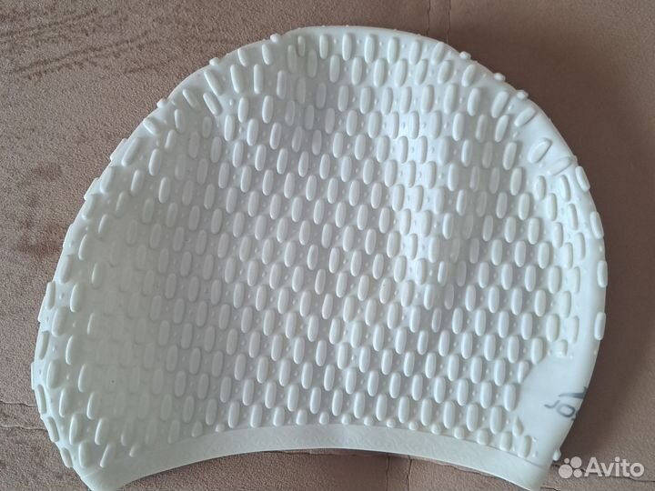 Шапочки для плавания. 2 шт. Цена за обе шапочки