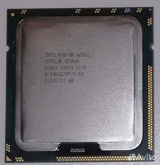 Процессор Intel Xeon W3565