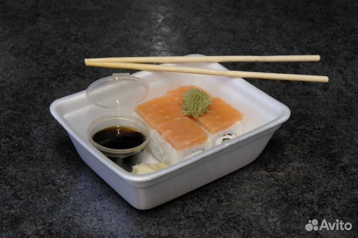 Лоток для фаст-фуда из впс