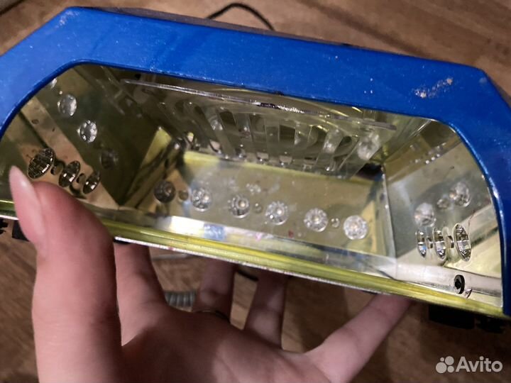 Лампа для сушки ногтей уф/led