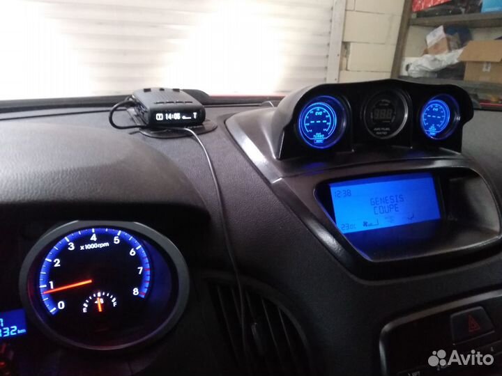 Три будильника 52мм Prosport USA: буст,смесь,масло