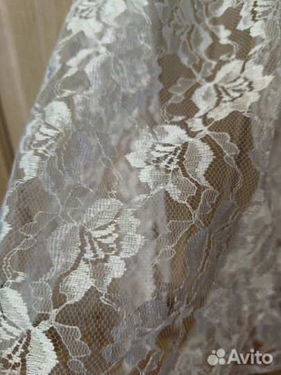 Белый школьный фартук