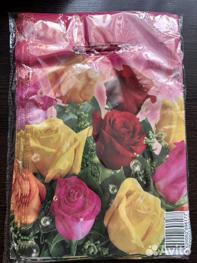 Подарочные пакеты 100шт