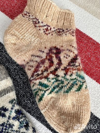 Носки следки вязаные