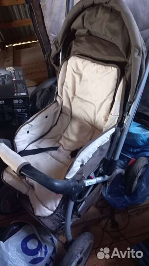 Детские санки коляска