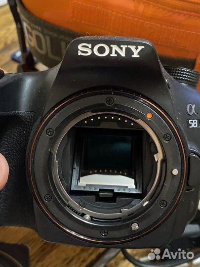 Зеркальный фотоаппарат Sony Alpha SLT-A58