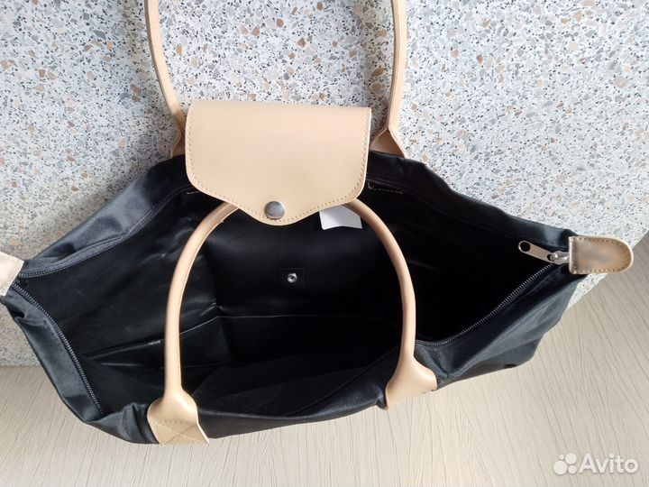 Сумка женская хозяйственная складная, шопер