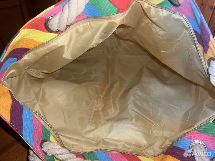 Радужная сумка новая