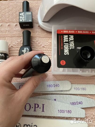 Набор для маникюра, набор для наращивания ногтей