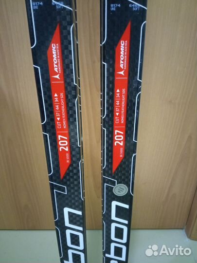 Беговые лыжи atomic redster s9 carbon