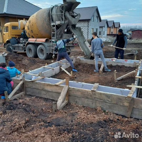 Бетон для фундамента. Раствор