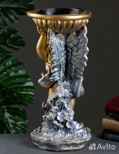 Ангел с кашпо, для цветов разные