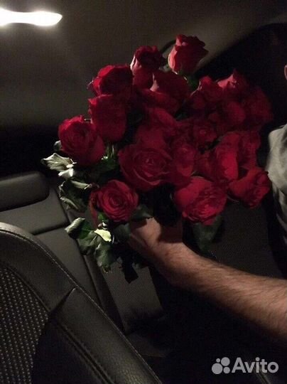 Цветы розы букет