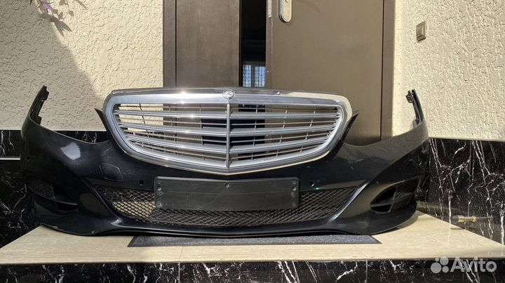 Переднии, заднии бампер и пороги Е212 рест