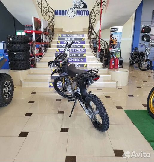 Мотоцикл кроссовый BSE Z3 19/16 Gold Black/Эндуро