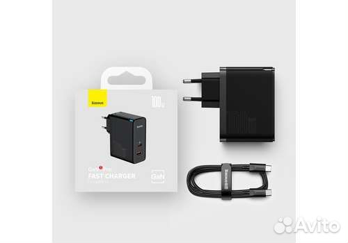 Сетевое зарядное устройство Baseus 100W 150+отзыво