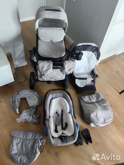 Коляска Adamex Reggio 3 в 1