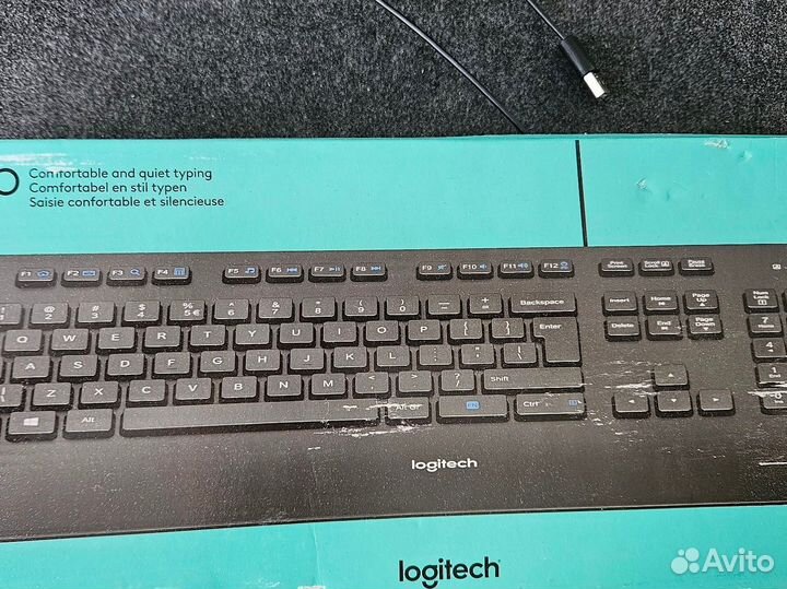 Клавиатура logitech k280e pro