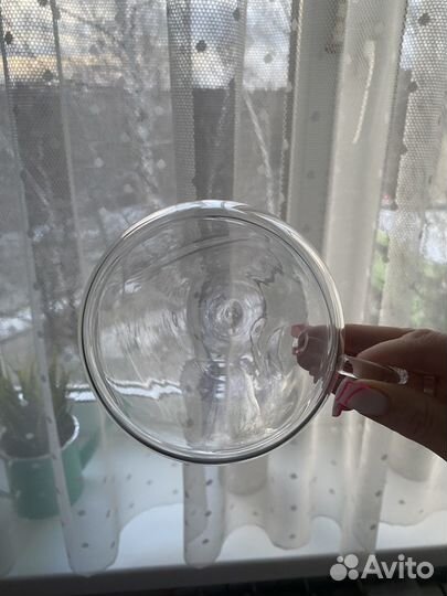 Чашки с двойными стенками в виде сердца