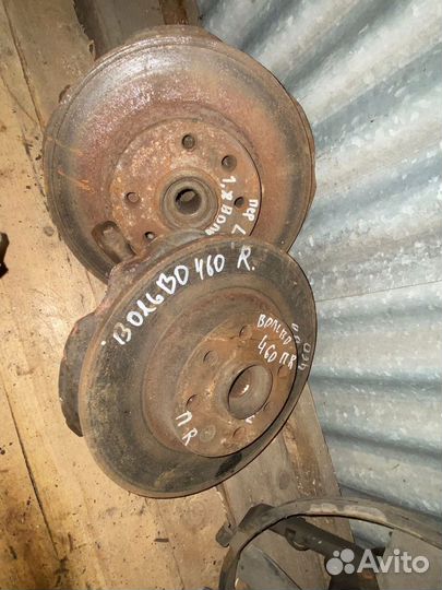 Диск тормозной переднее левое Volvo 440 460