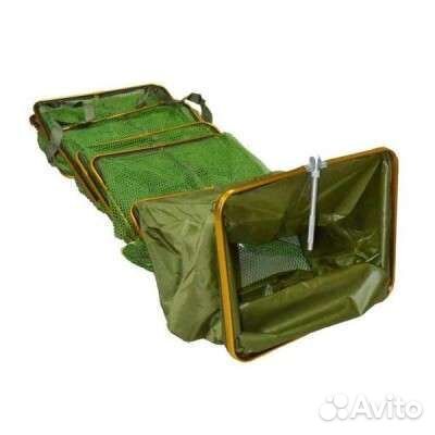 Садок прорезиненный с чехлом-2.0; 2.5; 3.0; 4.0 м