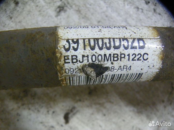 Полуось передняя левая Nissan Qashqai