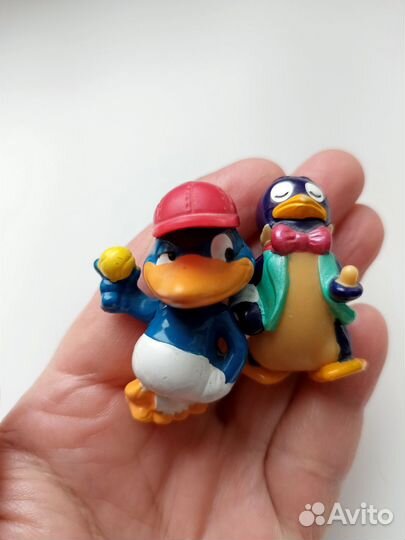 Набор из пяти игрушек из киндера, 90-е годы