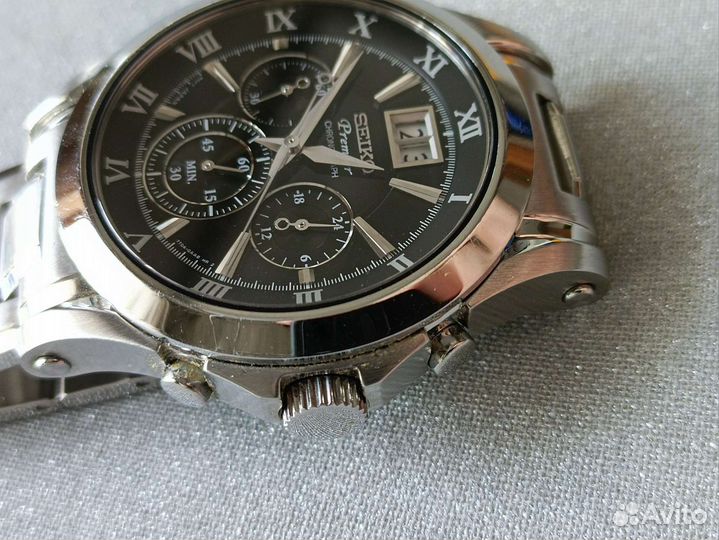 Оригинальные Seiko Premier Chronograph SPC057
