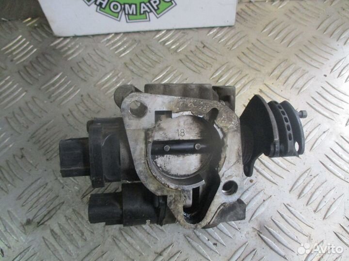 Заслонка дроссельная мех. Dodge Caravan 3.0 2000г