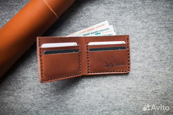 Бумажник Ручная работа