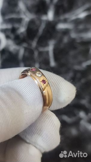 Золотое обручальное кольцо СССР