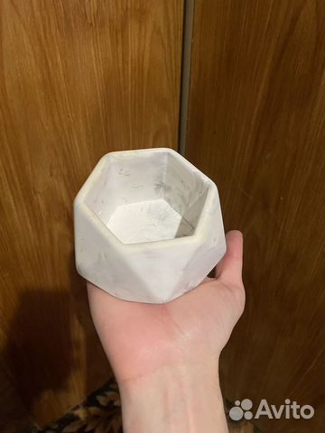 Гипсовое кашпо