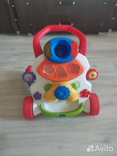 Ходунки каталка chicco 2 в 1