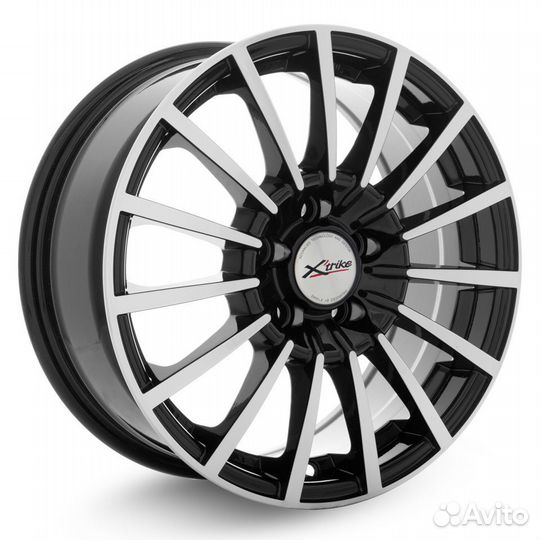 R15 5x112 6,5J ET45 D57,1 X'trike X-106 BK/FP