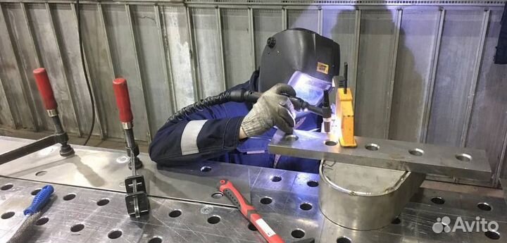 Сварка аргоном, сварочные работы