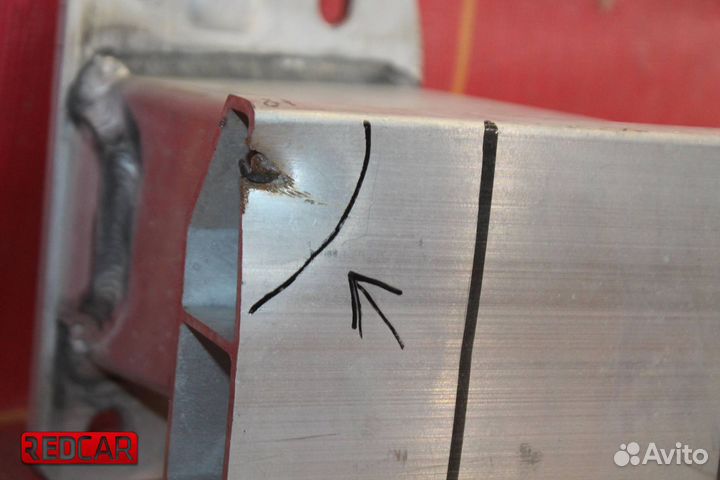 Усилитель бампера перед Hyundai Santa Fe 4 (20)