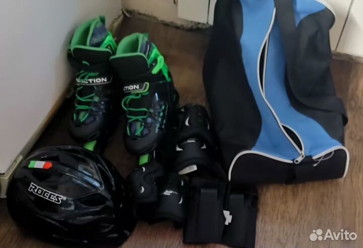 Ролики раздвижные 32-35 размер