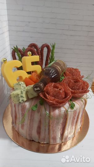 Торт мясной