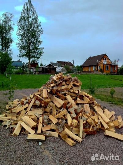 Дрова сухие в укладку любого объема