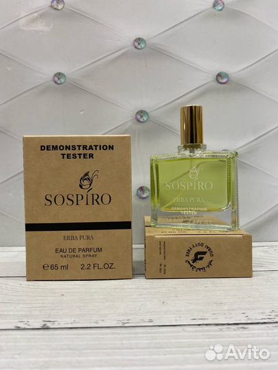 Sospiro Erba Pura 65 ml Тестер