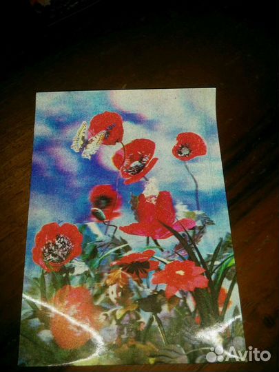 Календарики маленькие, открытки, значки, СССР