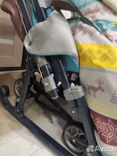 Коляска санки