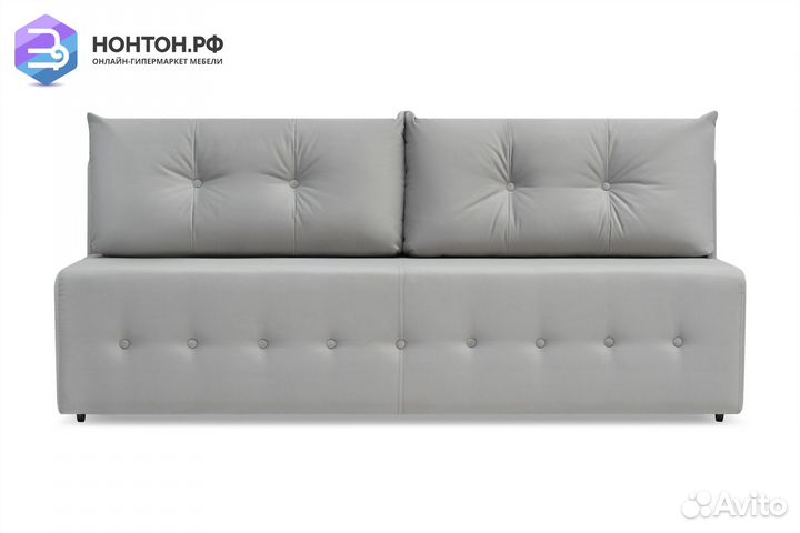 Диван еврокнижка Сити серый