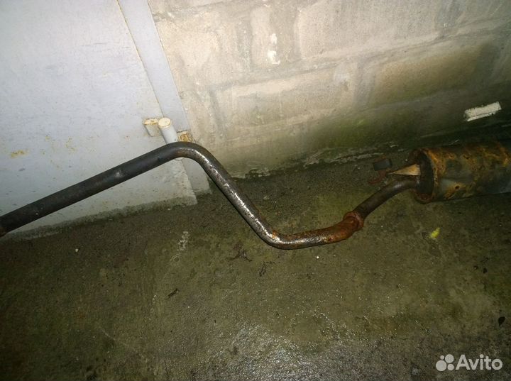 Глушитель toyota yaris verso 1.4d